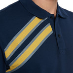 Samson Polo Shirt // Navy Blue (M)