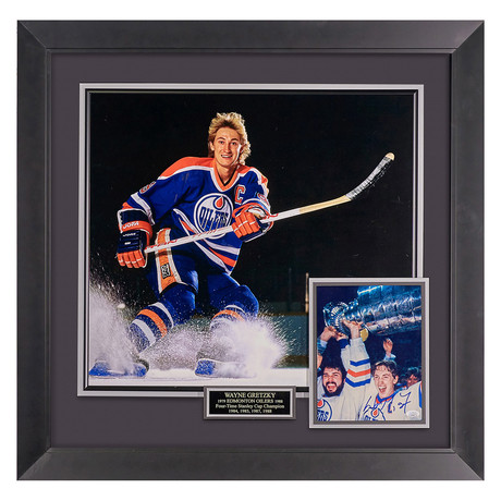 Wayne Gretzky // Autographed Display