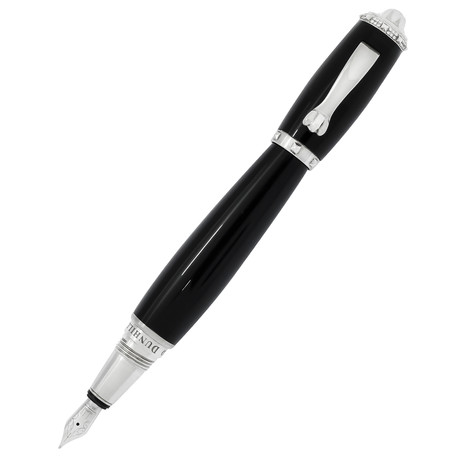 Dunhill Sterling Silver Fountain Pen // NXF1903