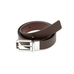 Dunhill // HPW800B Leather Belt // Brown