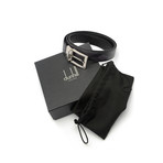Dunhill // HPC122Z Leather Belt // Gray