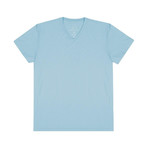 Essentials V-Neck Tee // Blue // Pack of 3 (2XL)