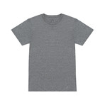 Essentials Crew Neck Short-Sleeve Tee // Black + White + Gray // Pack of 3 (XS)
