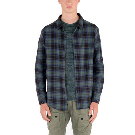 Plaid Shirt // Green (XS)