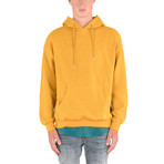 Herringbone Hoodie // Mustard (2XL)