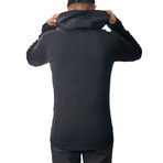 Merino Cobra 2.0 Zip Up // Black (Small)