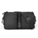 MXD Notch Shoulder Bag // Black