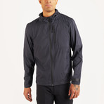 Elston Packable Windshell // Black (Small)