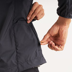 Elston Packable Windshell // Black (Small)