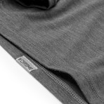 Merino Hoodie // Charcoal Gray (X-Small)