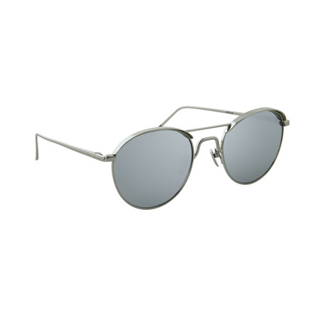 LFL623C2SUN Sunglasses // White Gold + Platinum