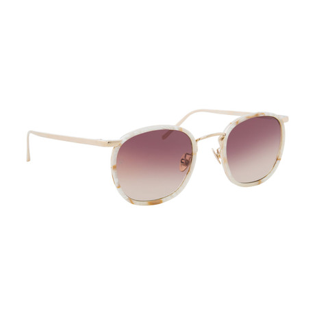 LFL562C7SUN Sunglasses // Quartz + Light Gold + Brown