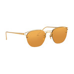 LFL538C1SUN Sunglasses // Yellow Gold