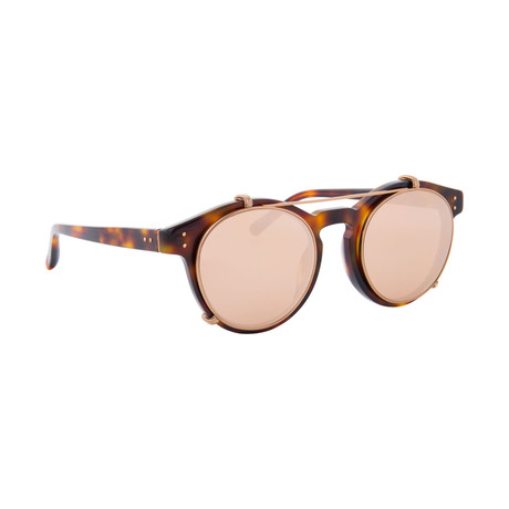 LFL569C3SUN Sunglasses // Tortoise + Rose Gold