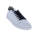 Riza Low-Rise Sneaker // White + Zafiro (Euro: 44)