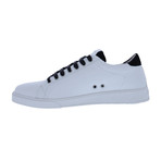 Riza Low-Rise Sneaker // White + Black (Euro: 43)