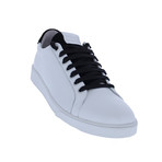 Riza Low-Rise Sneaker // White + Black (Euro: 44)