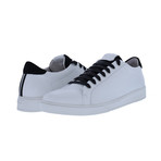 Riza Low-Rise Sneaker // White + Black (Euro: 40)