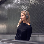 Commute Wireless Bluetooth Headphones // Rail Gray