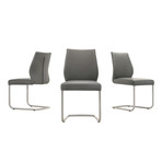 Ximena // Dining Chair (Dark Gray)