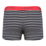 Jude Boxer Short // Patterned + White + Black // Set of 3 (L)