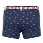 Miles Boxer Brief 3-Pack // Patterned + Bordeaux + White (2XL)