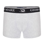 Deon Boxer Short // Black + Bordeaux + Gray // Set of 3 (2XL)