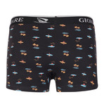 Howard Boxer Short // Patterned + Brick + Oil // Set of 3 (XL)