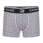 Lamar Boxer Short // Patterned + Black + White // Set of 3 (M)