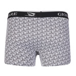 Lamar Boxer Short // Patterned + Black + White // Set of 3 (M)