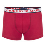 Miles Boxer Brief 3-Pack // Patterned + Bordeaux + White (2XL)