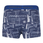 Alvaro Boxer Short // Patterned + Navy + White // Set of 3 (XL)