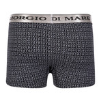 Malakai Boxer Short // Patterned + Gray + White // Set of 3 (S)