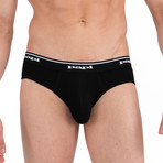 3 Pack Brief // Black + Red + Blue (L)