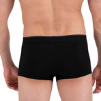 3 Pack Brazilian Trunks // Black (XL)