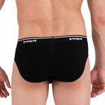 3 Pack Brief // Black (XL)