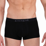 3 Pack Brazilian Trunks // Black (XL)