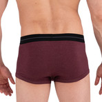 Feel It Solid Heather Trunk // Plum (L)