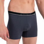 4 Pack Boxer Brief // Ebony + Black (M)