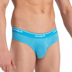 3 Pack Brief // Blue (XL)