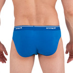 3 Pack Brief // Black + Red + Blue (S)