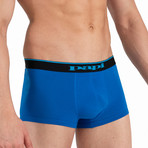 3 Pack Brazilian Trunks // Black + Blue + Turquoise (XL)