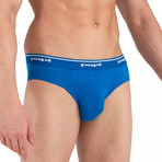 3 Pack Brief // Black + Red + Blue (L)