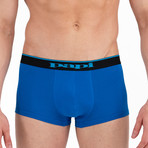 3 Pack Brazilian Trunks // Black + Blue + Turquoise (XL)