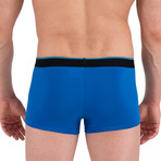 3 Pack Brazilian Trunks // Black + Blue + Turquoise (XL)