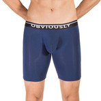 Boxer Brief // 9" // Navy (Large)