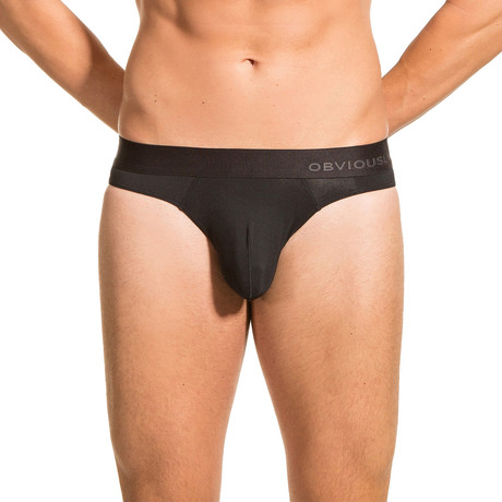 Hipster Brief // Black (Small)