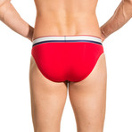 Hipster Brief // Red (Small)