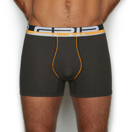 Grip 1.0 Boxer Brief // Bullet Gray (XS)