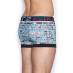 Brick Mark Screenshot Trunk // Black + Blue (L)